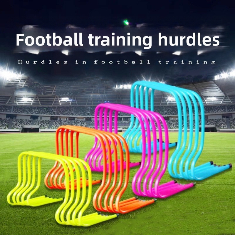 Futbola treniņu šķēršļi – PVC, pielāgojams, treniņu palīgs futbolam un basketbolam