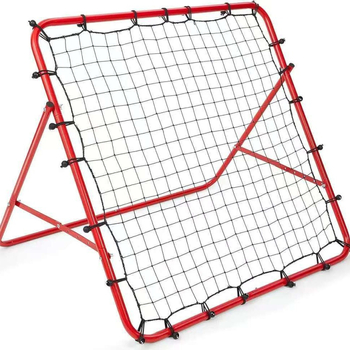 Futbola apmācības atsitiena tīkls — dzelzs liešana, treniņu palīglīdzekļi