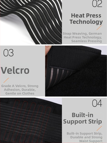 Deréktámasz öv sporthoz – Spandex, felnőttek, futás, kerékpározás, kosárlabda és súlyemelés