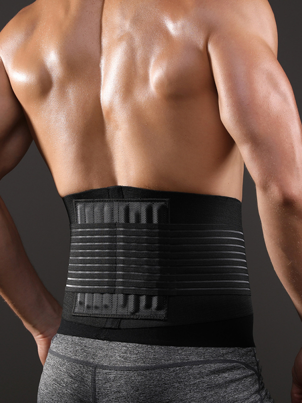 Deréktámasz öv sporthoz – Spandex, felnőttek, futás, kerékpározás, kosárlabda és súlyemelés