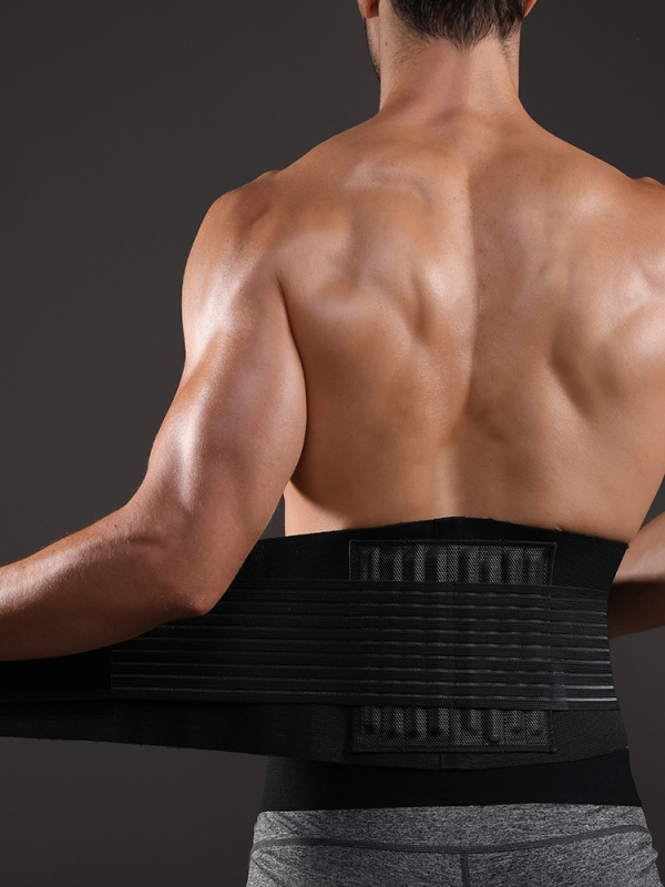 Deréktámasz öv sporthoz – Spandex, felnőttek, futás, kerékpározás, kosárlabda és súlyemelés