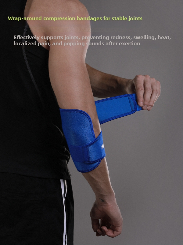 Neoprēna elkoņa aizsargs pieaugušajiem — piemērots basketbolam, boksam, tenisam un svaru celšanai
