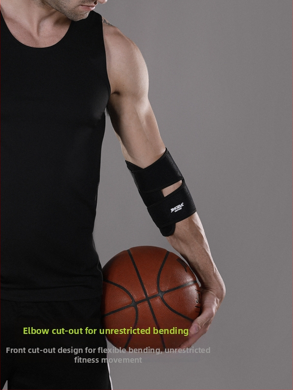 Neoprēna elkoņa aizsargs pieaugušajiem — piemērots basketbolam, boksam, tenisam un svaru celšanai