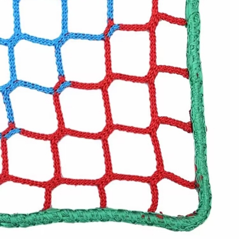 Plasă de protecție pentru sporturi, tip bloc, model Jungle Magic Net, material nylon/poliester/polipropilen, funcție: protecție de închidere, utilizare: stadion și teren de joacă în junglă