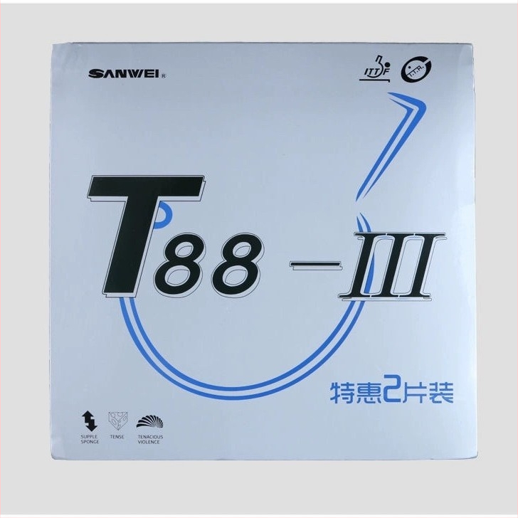 Stalo teniso treniruočių lipnios gumos rinkinys, 2 vnt., prekės ženklas 3D, tinkamas stalo tenisui ir badmintonui