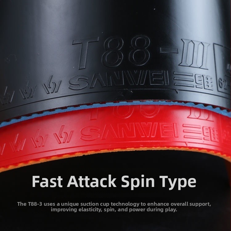 Galda tenisa apmācību lipīgā gumijas komplekts, 2 gab., zīmols 3D, piemērots galda tenisi un badmintons
