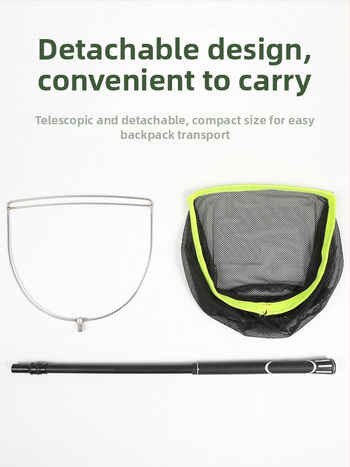 Galda tenisa bumbiņu savācējs ar teleskopisku tīklu; materiāls: zīda zieds