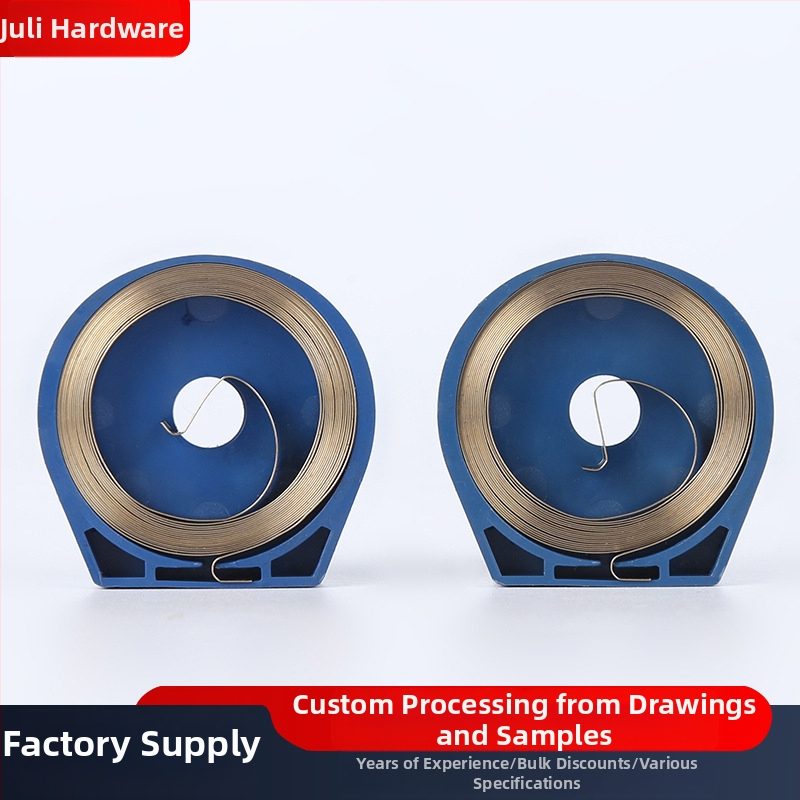 Nerūsējošā tērauda pingpong tīkla veltņa spirāle ar teleskopisku turbīnisku atsperu