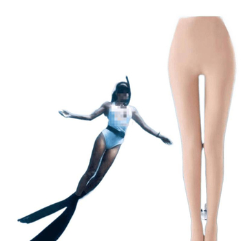 Moteriškos nardymo kojinės su UPF+ saulės apsauga – neslidžios kojinės banglentininkams