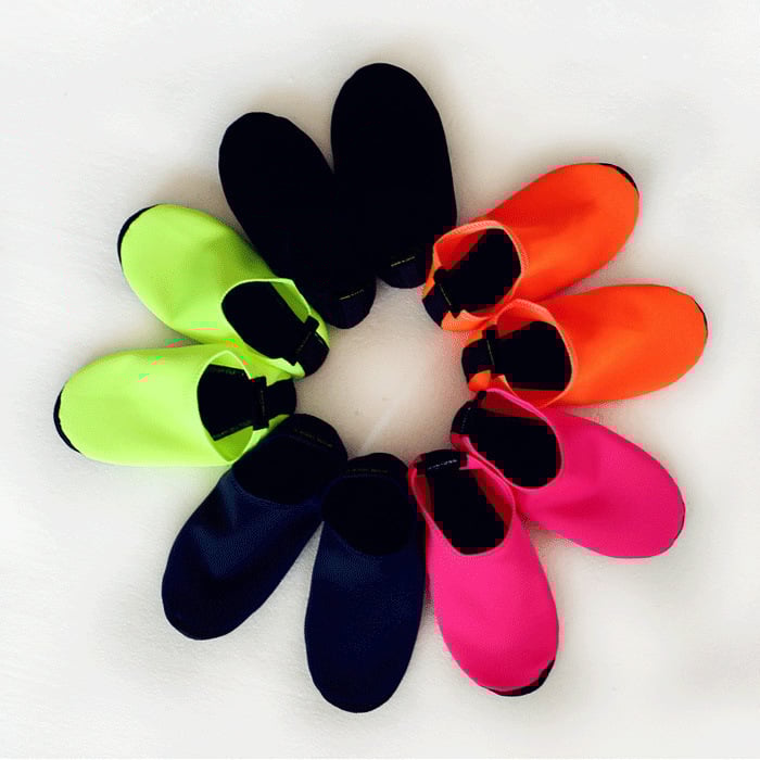 Nardymo kojinės snorkeliavimui – įpjovimams atsparios, greitai džiūva, neslidžios, dėvėjimui atsparios