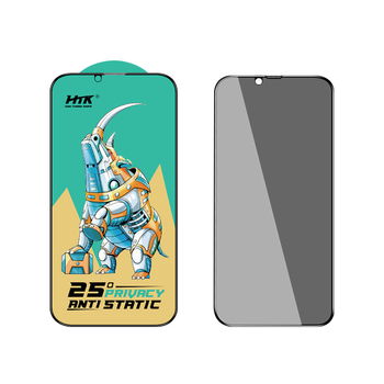 iPhone elülső tempered glass kijelzővédő, Anti-Peep, Anti-Drop, Full HD