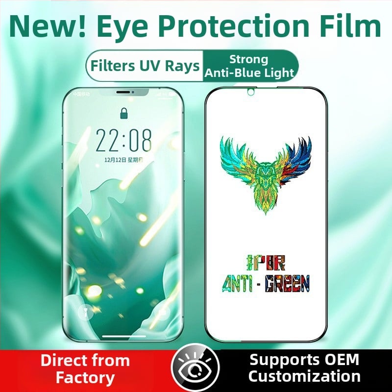 iPhone elülső tempered glass kijelzővédő, Anti-Peep, Anti-Drop, Full HD