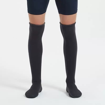 Ponožky na potápanie zo SBR neoprenu, unisex, 3 mm, dlhé, pre plážové a zimné potápanie, odolné voči opotrebeniu, proti mrazu, vetru
