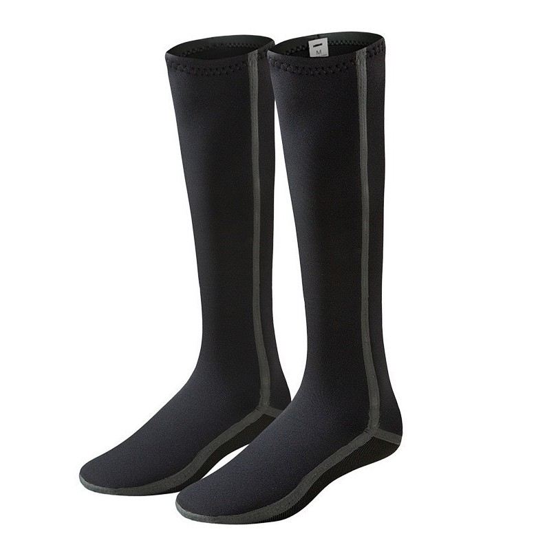 Ponožky na potápanie zo SBR neoprenu, unisex, 3 mm, dlhé, pre plážové a zimné potápanie, odolné voči opotrebeniu, proti mrazu, vetru