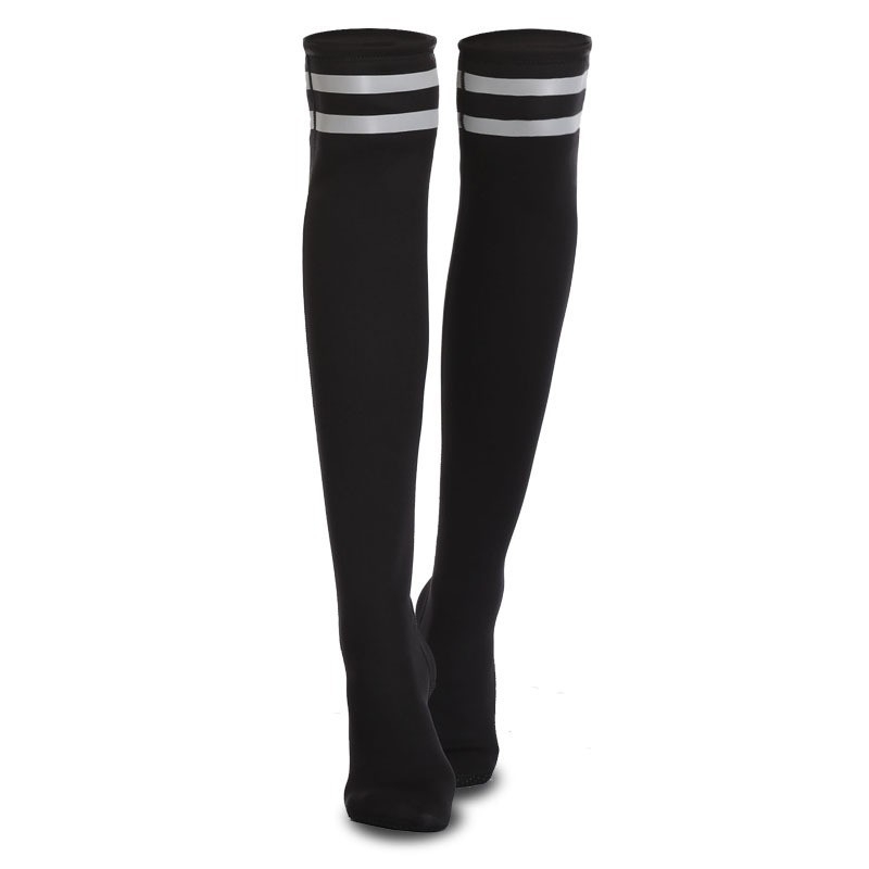 SCR anyagú búvár zokni, márka nélküli, hosszú térdig érő, snorkelinghez