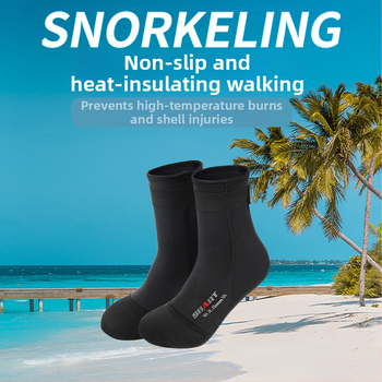 Sharkbat 3 mm-es neoprén búvár zokni – csúszásmentes, meleg, vízálló