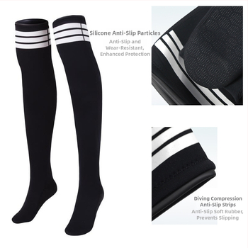 Hydrophilic neopren búvár zokni térdig érő, csúszásmentes talppal, gyorsan száradó, vízi sportokra