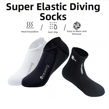 Búvár zoknik 2-3 mm, meleg, csúszásmentes, férfiak és nők számára