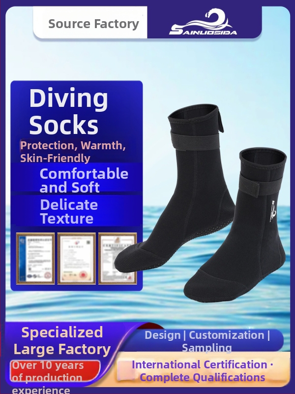 Sinosda búvár zokni - vastagított kivitel, karcolás elleni, csúszásálló, kopásálló