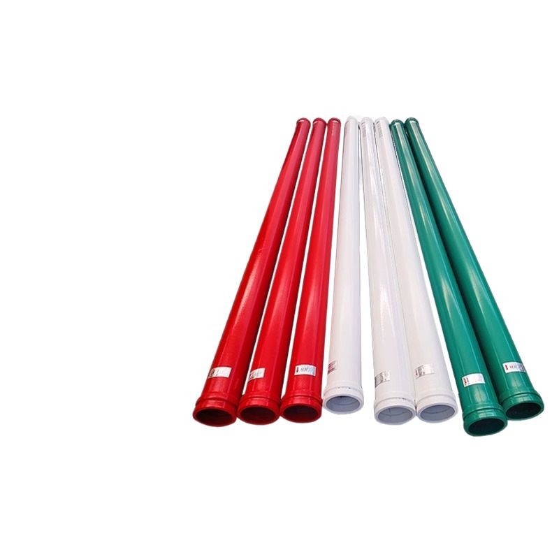 Износоустойчиви тръби за помпи за бетон, високо и ниско налягане, заварени прави тръби, потопяеми тръби, безшевни единични и двойни