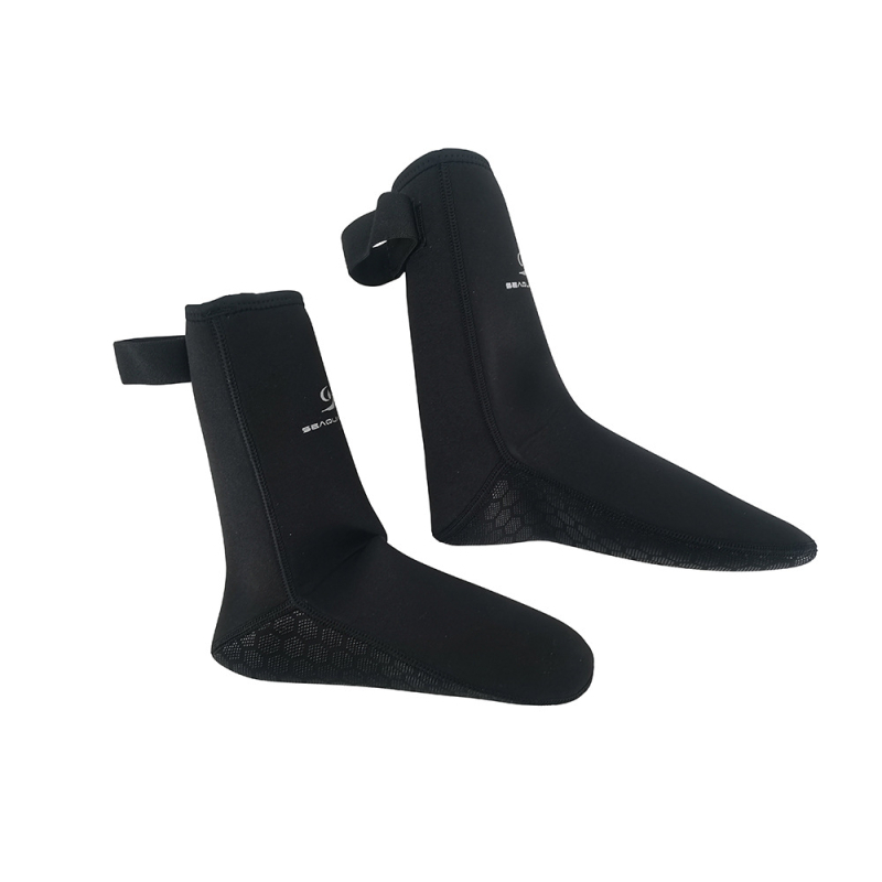 3 mm-es búvárzokni, uniszex, hosszú, csúszásmentes, meleg és kopásálló a szabad merüléshez