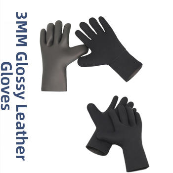 Nardymo pirštinės, 3 mm lengva oda, neslidžios, atsparios įpjovimams, greitai džiūva plaukimo ir banglentininkams