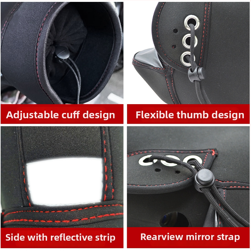 Γάντια ποδηλασίας από υλικό κατάδυσης, unisex, ενήλικες, μάρκα Aido, για ποδήλατο, κωδικός προϊόντος D-01