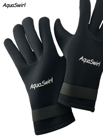 Nardymo pirštinės - 3 mm nardymo audinys, atsparus vandeniui, atsparus dilimui, prekinis ženklas Aikesiwei, prekės kodas Aq-031