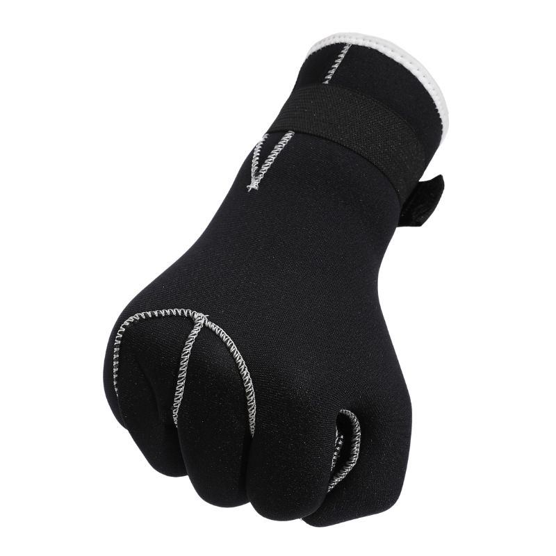Nardymo pirštinės 3 mm neopreno, neslystančios, šiltos, atsparios dilimui, skirtos banglentin ir snorkeliavimui