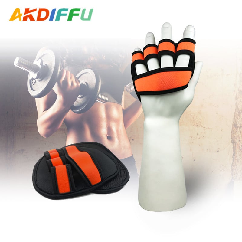 Delnų apsaugos pirštinės štangoms – neslystančios pirštinės treniruotėms su svoriais