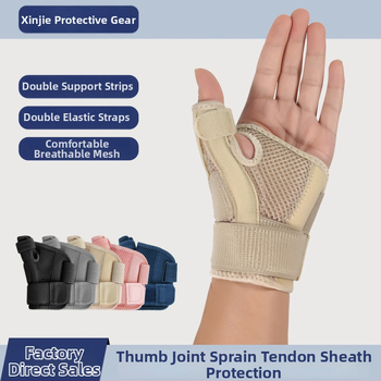 Ranka apsauga nykščiui – sausgyslės apvalkalo apsauga, nailono delno apsauga, suspaudimo juosta, piršto fiksavimas