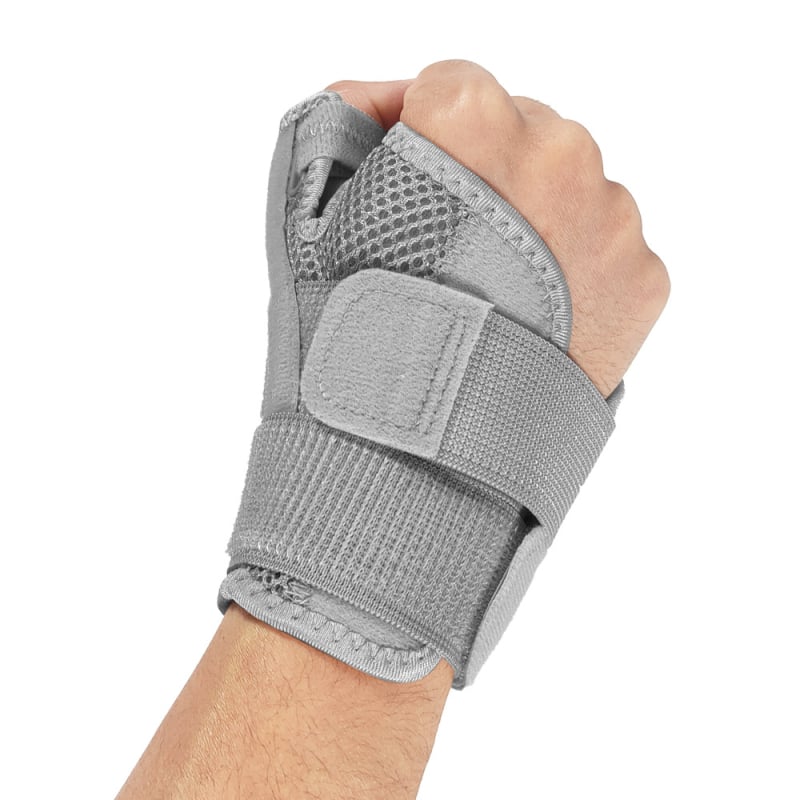 Ranka apsauga nykščiui – sausgyslės apvalkalo apsauga, nailono delno apsauga, suspaudimo juosta, piršto fiksavimas