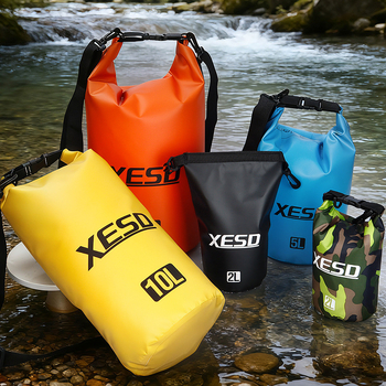 Vanjska vodootporna torba – PVC, 10 L kapacitet, Wind chaser, vodootporan materijal