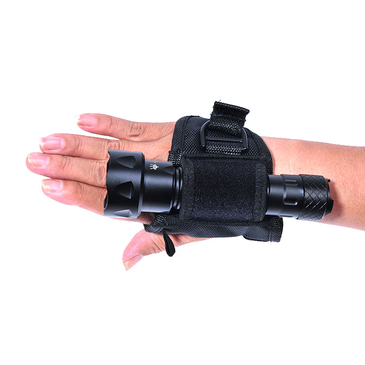 Potapljačka LED svjetiljka s najlonskim zaštitnim kućištem, napajanje baterijom, prilagodljivo, za ronjenje, planinarenje, kampiranje i potragu