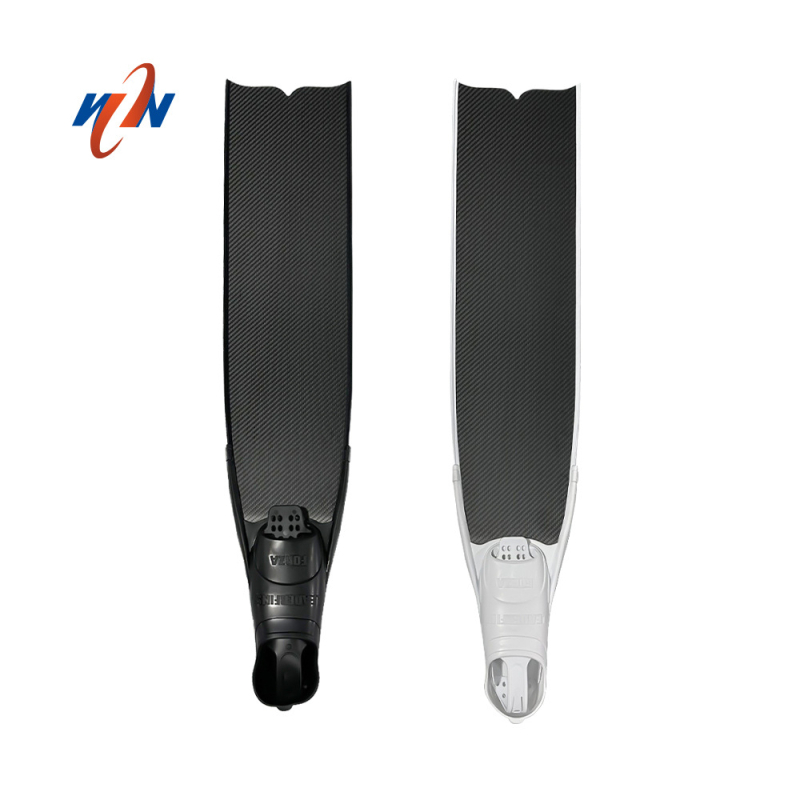 Szénszálas hosszú búváruszonyok szabad úszáshoz – testreszabható edzőfelszerelés, pengeszög 32° vagy 23°