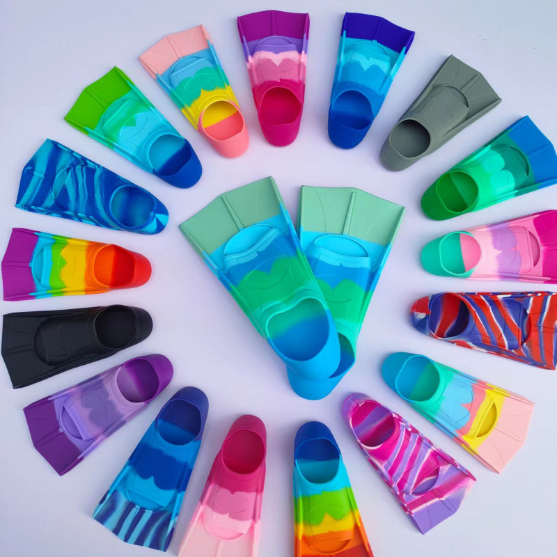 Silikon úszóúszók edzéshez — univerzális lábúszók a gyorsúszásért, mellúszásért és merülésért