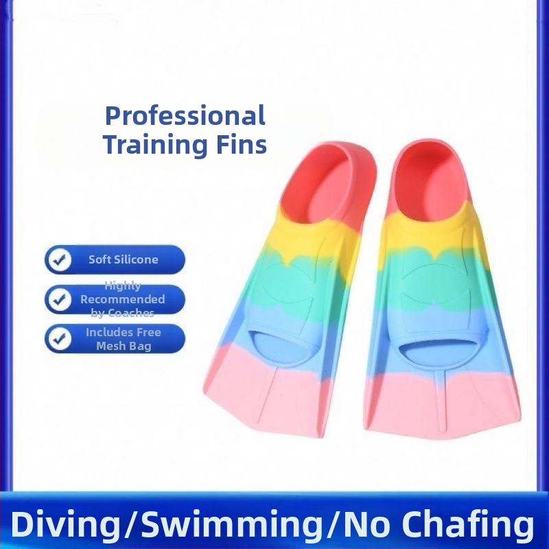 Silikon úszóúszók edzéshez — univerzális lábúszók a gyorsúszásért, mellúszásért és merülésért