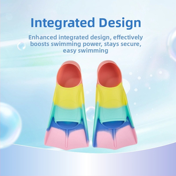 Szilikonból készült rövid uszonyok edzéshez és snorkelinghez, csúszásmentesek, könnyűek, felnőtteknek és gyerekeknek, hálós zacskóval