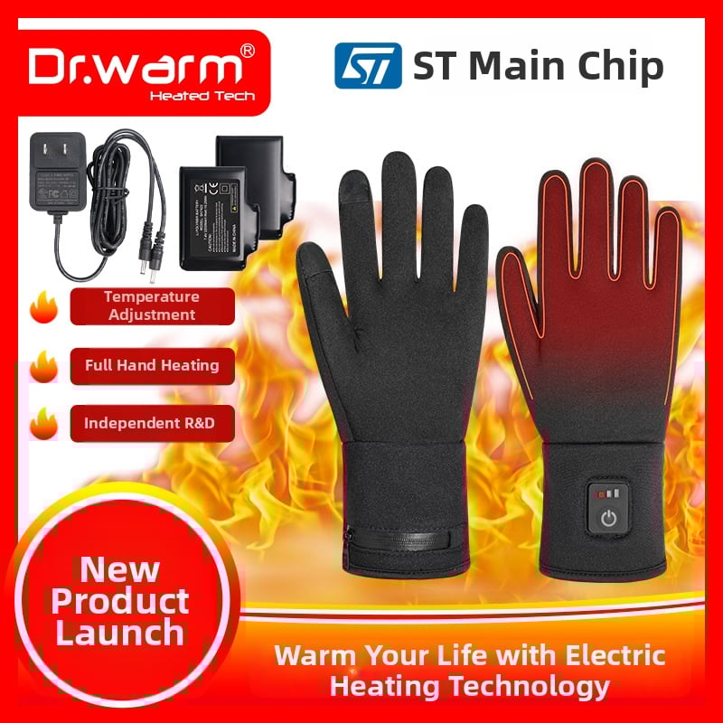 Unisex apsildāmas cimdi āra sportam – USB barošana, pieaugušie, diving material, zīmols S-king