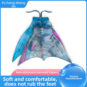 Állítható sellő uszonyok felnőtteknek, merülés és úszás edzésére — szilikon — Fuhong Shengda