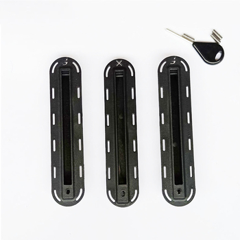 Surfboard fin box с F-slot и X-slot, Tail rudder box, PVC материал, универсална съвместимост