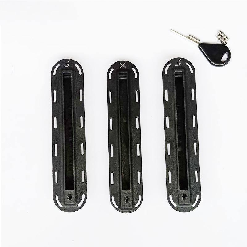 Surfboard fin box с F-slot и X-slot, Tail rudder box, PVC материал, универсална съвместимост
