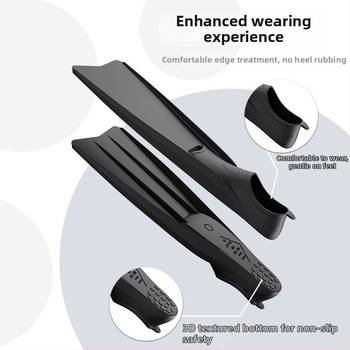 TEJ hosszú úszóuszonyok TPE-ből, F08 kód, snorkelzéshez és szabad merüléshez