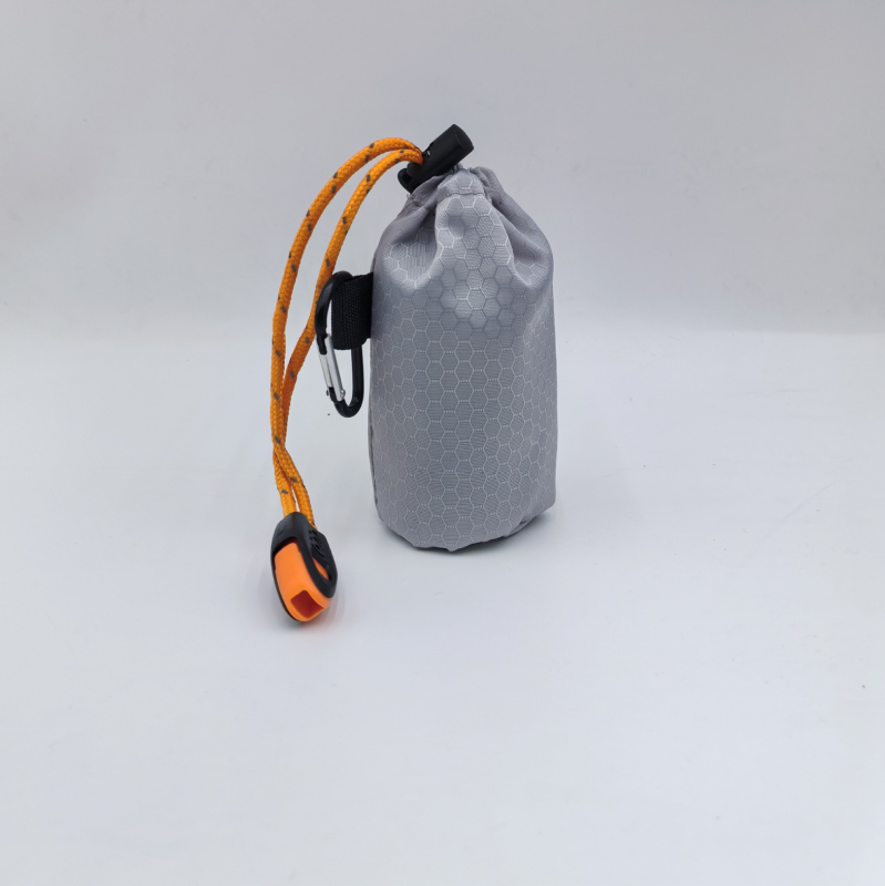 Geantă de sport impermeabilă din poliester Oxford, cu șnur dublu, posibilitate imprimare logo, pentru depozitare echipament sport