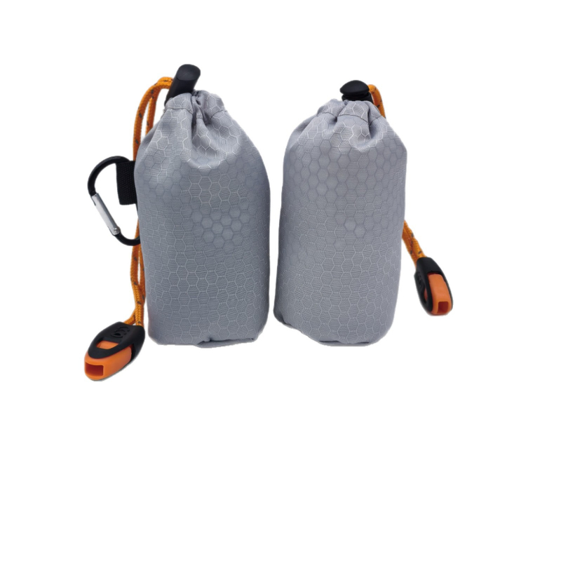 Geantă de sport impermeabilă din poliester Oxford, cu șnur dublu, posibilitate imprimare logo, pentru depozitare echipament sport