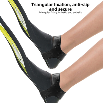 Szilikon úszóuszonyok fix gyűrűvel és háromszög alakú pánttal, puha és rugalmas