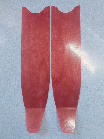 Monofin; áttetsző üvegszálas monofin; Frog King; Modell 001; Eredet: Shandong