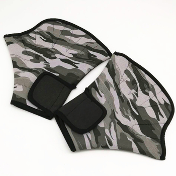 Úszó kézlapátok szabadstílusú edzéshez — nyomtatott és reliefes anyag; testreszabható nyomtatás; márka Suzhou Chouju Sports