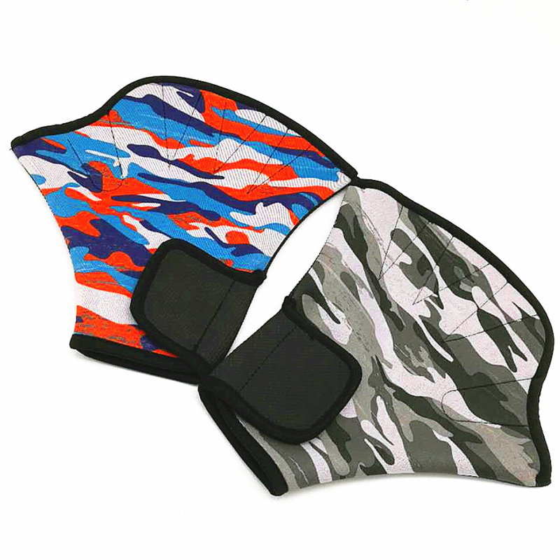 Úszó kézlapátok szabadstílusú edzéshez — nyomtatott és reliefes anyag; testreszabható nyomtatás; márka Suzhou Chouju Sports