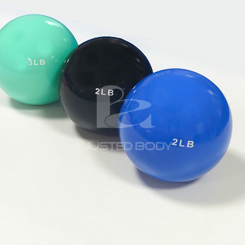 PVC joga lopta s pijeskom, napuhljiva, prilagodljiva za fitness, masažu i ljepotu